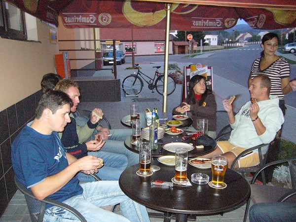 Grilování u Romana 22.9.2007